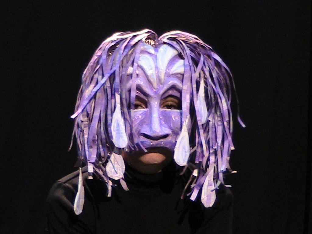 masque la tristesse pour pièce de théâtre 