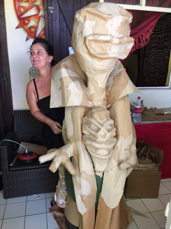 sculpture pour halloween 2016 en cour de réalisation_n